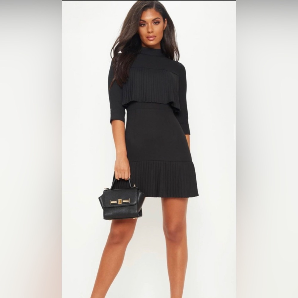 Pretty Young Thing Black dress Size 2